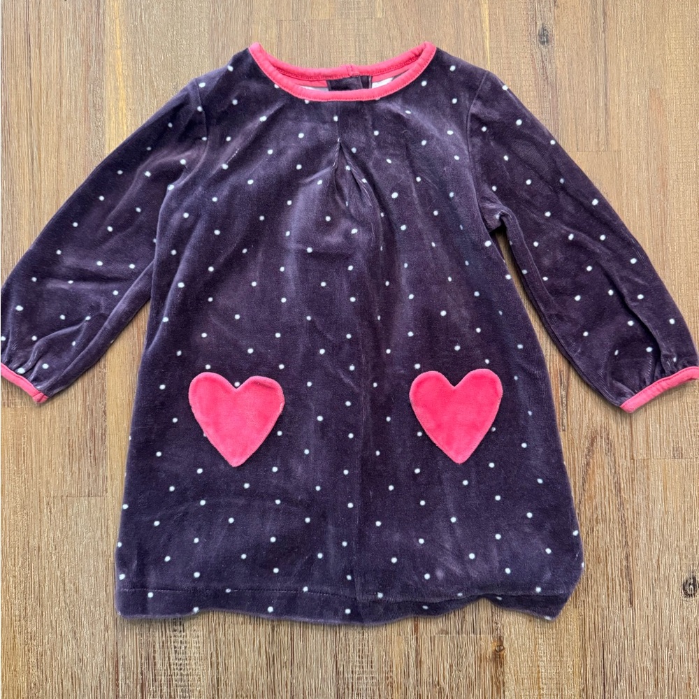 Baby Boden velvet dress